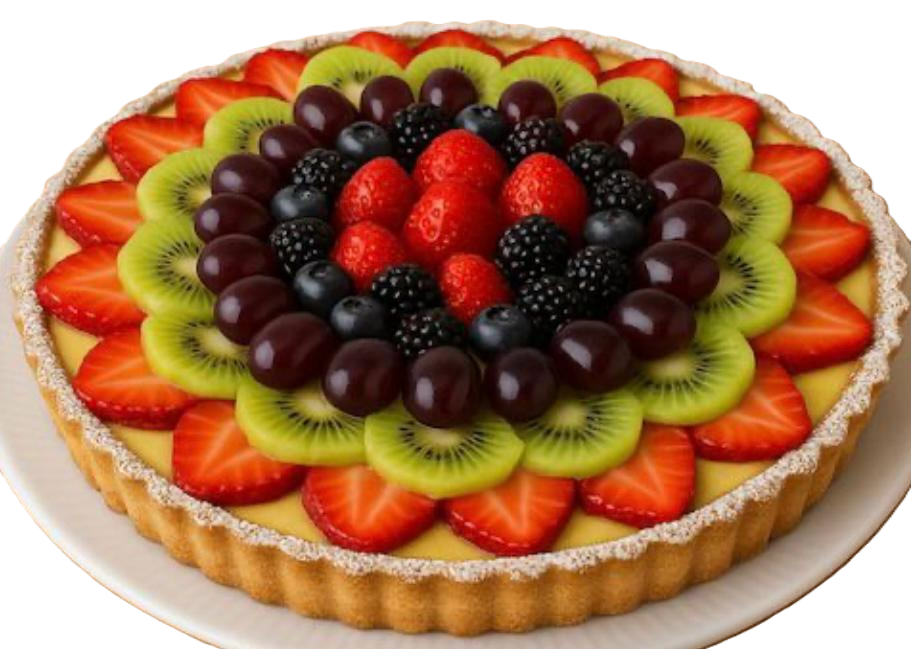 Fresh fruit tartlet